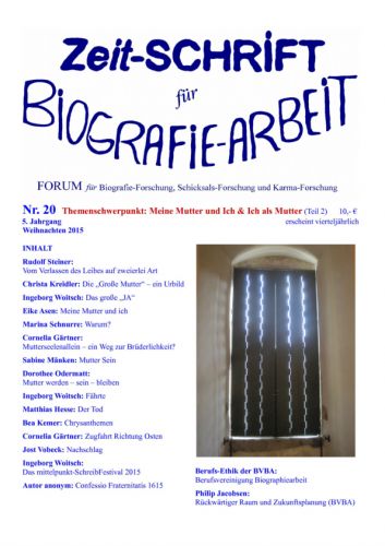 Zeit-Schrift für Biografie-Arbeit 20