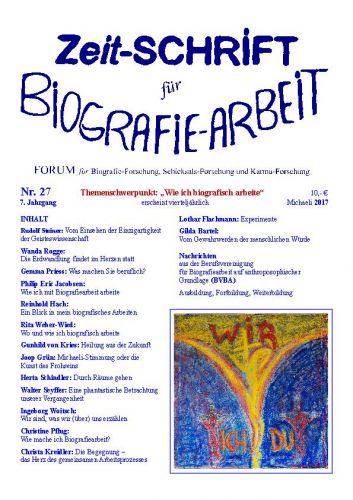 Zeit-Schrift für Biografie-Arbeit 27