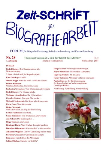 Zeit-Schrift für Biografie-Arbeit 28