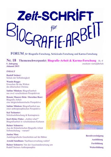 Zeit-Schrift für Biografie-Arbeit 18